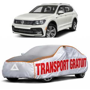 Prelata Antigrindina pentru auto Volkswagen Tiguan Allspace (2017-) - husa protectie antigrindina si intemperii meteo severe - anti-grindina vijelii furtuni pentru auto
