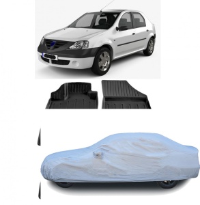 Prelata auto compatibila cu Dacia Logan I 2004-2012 husa exterioara pentru protectie auto accesorii pentru autoturismul tau - masina v64122