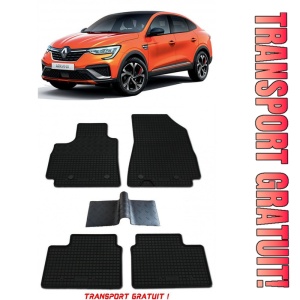 Renault Arkana E-Tech Hybrid fabricat din 03.2021 - Prezent, Suv, set covorase auto dedicate, din cauciuc 100% Premium - Transport Gratuit