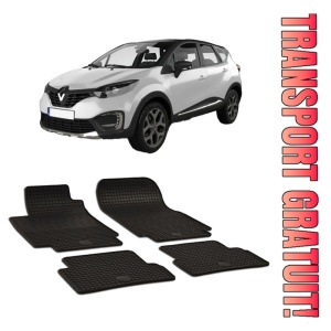 Renault Captur (2014-2019) Set 4 covorase auto cauciuc Urban Line