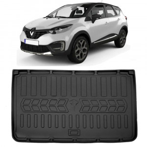 Renault Captur, Cu Podea Inalta (2013-2019) Tavita Portbagaj Umbrella Modern Line accesorii pentru autoturismul tau - masina v148384