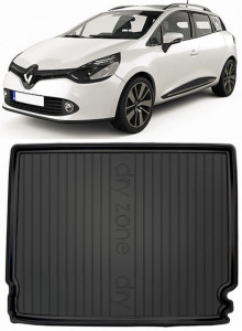 Renault Clio IV din 03.2013 - Prezent Combi Portbagaj Inferior *2, Tavita Pentru Portbagaj Lux Premium Dedicata, accesorii pentru autoturismul tau - masina v178800