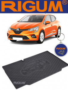 Renault Clio V Hatchback din 09.2019 - Prezent, Tavita Pentru Portbagaj Lux Premium Dedicata, Portbagaj Inferior *3 accesorii pentru autoturismul tau - masina v191591