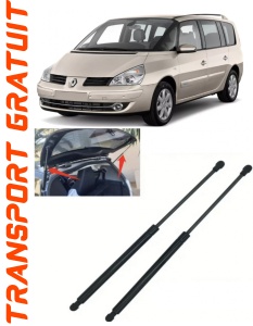 Renault Espace IV Set 2 amortizoare pentru portbagaj / haion Krosno compatibil cu Renault Espace IV Van fabricat intre 2002-2015 accesorii pentru autoturismul tau - masina v88794