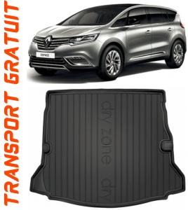 Renault Espace V din 04.2015 - Prezent Van Rand 3 Culcat *2, Tavita Pentru Portbagaj Lux Premium Dedicata, accesorii pentru autoturismul tau - masina v178748