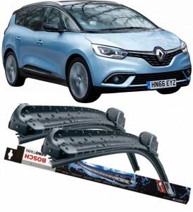 Renault Grand Set 2 stergatoare parbriz Bosch Bosch Aerotwin compatibile cu Renault Grand 2016 (80 cm / 70 cm) accesorii pentru autoturismul tau - masina v119724
