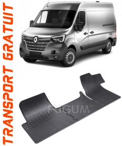 Renault Master III, Van, fabricat din 2010 - Prezent, 3 Locuri, set covorase auto dedicate, din cauciuc 100% Premium - Transport Gratuit accesorii pentru autoturismul tau - masina v38115