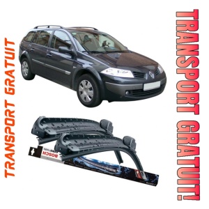 Renault Megane II Estate Set 2 stergatoare parbriz Bosch Bosch Aerotwin 60 cm/45 cm compatibile cu Renault Megane II Estate (Km0/1_) din 2003-2011 (60 cm / 45 cm)