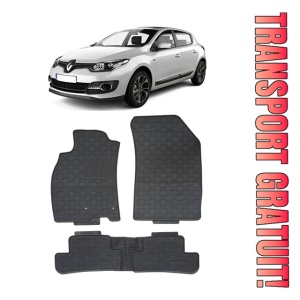 Renault Megane III (2008-2015) Set 5 covorase auto cauciuc Exclusive Line