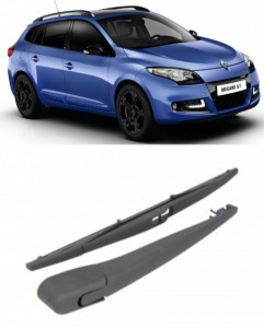 Renault Megane III Brat stergator pentru luneta spate cu lamela 360 mm, compatibil cu Renault Megane III Combi fabricat intre 2008-2016, calitate extra accesorii pentru autoturismul tau - masina v92328