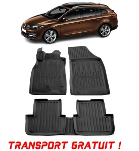 Renault Megane III (Combi) (2008-2015) Set covorase auto cauciuc G.Modern Line 3D transport gratuit accesorii pentru autoturismul tau - masina v50004