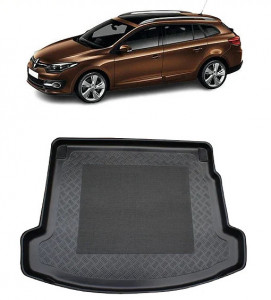 Renault Megane III Combi din 06.2009 - 08.2016, Tavita Pentru Portbagaj Lux Premium Dedicata, Fara Paravane *1 accesorii pentru autoturismul tau - masina v188116