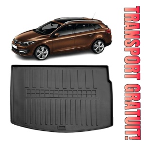 Renault Megane III Combi Fara `Buzunare` (2008-2015) Tavita cauciuc pentru protectie portbagaj