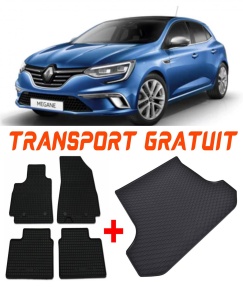 Renault Megane Set Covorase + tavita portbagaj auto Renault Megane IV fabricatie 09.2016 - prezent, caroserie combi accesorii pentru autoturismul tau - masina v1708