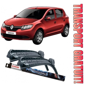 Renault Sandero Set 2 stergatoare parbriz Bosch Aerotwin 600/475mm compatibile cu Renault SANDERO/STEPWAY I (BS_) (2012) (50 cm / 50 cm)