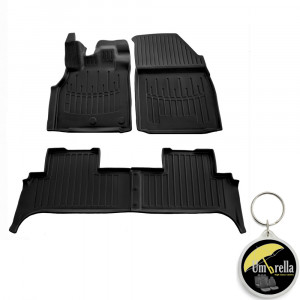 Renault Scenic III (2009-2016) Set covorase auto cauciuc G.Modern Line 3D accesorii pentru autoturismul tau - masina v239367