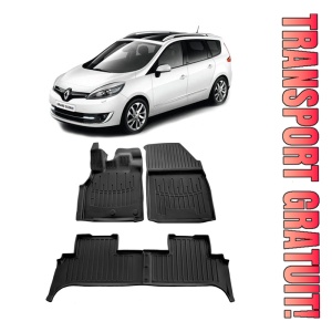 Renault Scenic III (2009-2016) Set covorase auto cauciuc G.Modern Line 3D