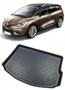 Renault Scenic IV Van din 12.2016 - Prezent, Tavita Pentru Portbagaj Lux Premium Dedicata, Portbagaj Superior *2 accesorii pentru autoturismul tau - masina v201068