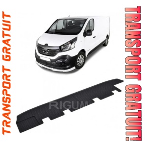 Renault Trafic III fabricat din 09.2014 - Prezent, Van, Rand 2, Pentru Modelele Fara Incalzire Suplimentara, set covorase auto dedicate, din cauciuc 100% Premium