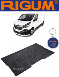 Renault Trafic III Van din 09.2014 - Prezent, Tavita Pentru Portbagaj Lux Premium Dedicata, Apamament Scurt In Spatele Randului 3 *3 accesorii pentru autoturismul tau - masina v191618