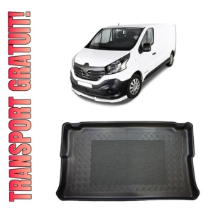 Renault Trafic III Van din 09.2014 - Prezent, Tavita Pentru Portbagaj Lux Premium Dedicata, Apamament Scurt In Spatele Randului 3 *1