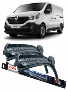 Renault Trafic Set 2 stergatoare parbriz Bosch Bosch Aerotwin 65 cm/47.5 cm compatibile cu Renault Trafic III Van (Fg_) din 2014 (65 cm / 47.5 cm) accesorii pentru autoturismul tau - masina v125791