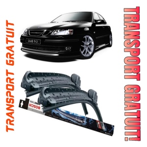 Saab 45360 Set 2 stergatoare parbriz Bosch Bosch Aerotwin compatibile cu Saab 9-3 2005-2015 (60 cm / 57.5 cm)