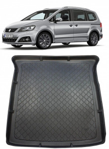 Seat Alhambra II Van din 09.2010 - Prezent, Tavita Pentru Portbagaj Lux Premium Dedicata, 7 Locuri Rand 3 Culcat *1 accesorii pentru autoturismul tau - masina v200809