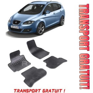Seat Altea, Hatchback, fabricat din 2004 - 08.2015, set covorase auto dedicate, din cauciuc 100% Premium - Transport Gratuit