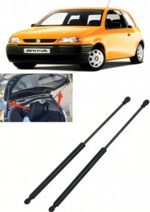 Seat Arosa Set 2 amortizoare pentru portbagaj / haion Krosno compatibil cu Seat Arosa Hatchback fabricat intre 1997-2004 accesorii pentru autoturismul tau - masina v87925