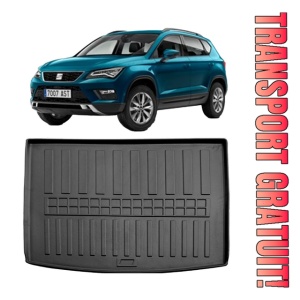 Seat Ateca Cu Podea Inalta (2016-2025) Tavita Portbagaj Umbrella Modern Line dedicata pentru Seat Ateca Transport Gratuit