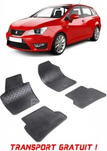 Seat Ibiza IV, Hatchback, fabricat din 05.2008 - 05.2017, 6J/6P, set covorase auto dedicate, din cauciuc 100% Premium - Transport Gratuit accesorii pentru autoturismul tau - masina v38010