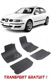 Seat Leon I 1M, Hatchback, fabricat din 1999 - 2005, set covorase auto dedicate, din cauciuc 100% Premium - Transport Gratuit accesorii pentru autoturismul tau - masina v37998