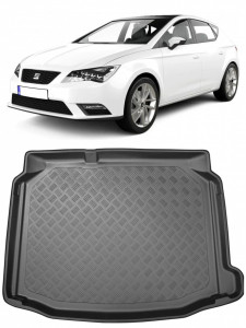 Seat Leon III 5F Hatchback din 11.2012 - 02.2020, Tavita Pentru Portbagaj Lux Premium Dedicata, Portbagaj Inferior *1 accesorii pentru autoturismul tau - masina v201844