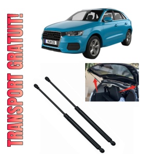 Set 2 amortizoare portbagaj haion AUDI Q3 (F3B) din 2018-2024, 2 bucati, KROSNO, 4 stickere auto AUDI