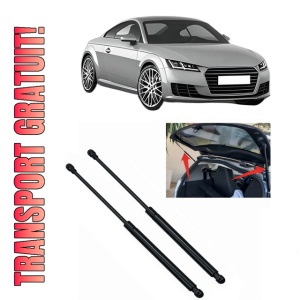 Set 2 amortizoare portbagaj haion AUDI TT (FV3, FVP) din 2014-2018, 2 bucati, KROSNO, 4 stickere auto AUDI