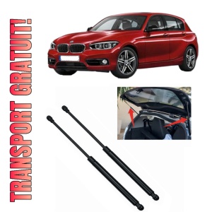 Set 2 amortizoare portbagaj haion BMW Seria 1 (F21) din 2011-2019, 2 bucati, KROSNO, 4 stickere auto BMW Seria
