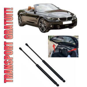 Set 2 amortizoare portbagaj haion BMW Seria 4 Convertible (F33, F83) din 2013-2020, 2 bucati, KROSNO, 4 stickere auto BMW Seria