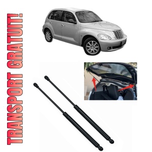 Set 2 amortizoare portbagaj haion CHRYSLER PT CRUISER (PT_) din 2000-2010, 2 bucati, KROSNO, 4 stickere auto CHRYSLER