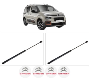 Set 2 amortizoare portbagaj haion CITROEN BERLINGO (ER_, EC_) din 2018-2021, 2 bucati, KROSNO, 4 stickere auto CITROEN v2466