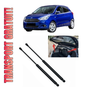 Set 2 amortizoare portbagaj haion FORD KA+ III (UK, FK) din 2016-2018, 2 bucati, KROSNO, 4 stickere auto FORD