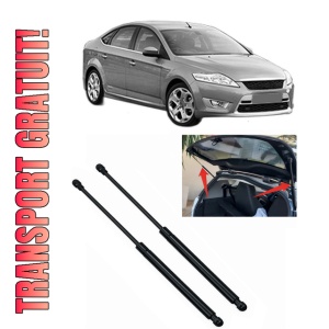 Set 2 amortizoare portbagaj haion FORD MONDEO IV Saloon (BA7) din 2007-2015, 2 bucati, KROSNO, 4 stickere auto FORD