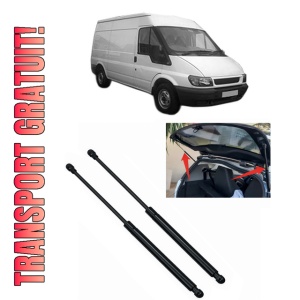 Set 2 amortizoare portbagaj haion FORD TRANSIT Van (FA_ _) din 2000-2014, 2 bucati, MAGNUM TECHNOLOGY, 4 stickere auto FORD