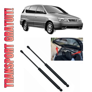 Set 2 amortizoare portbagaj haion KIA CARENS I MPV (FC, FJ) din 2002-2007, 2 bucati, KROSNO, 4 stickere auto KIA
