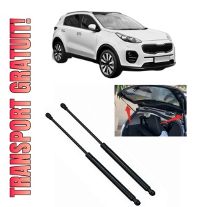Set 2 amortizoare portbagaj haion KIA SPORTAGE IV (QL, QLE) din 2015-2022, 2 bucati, MAGNUM TECHNOLOGY, 4 stickere auto KIA