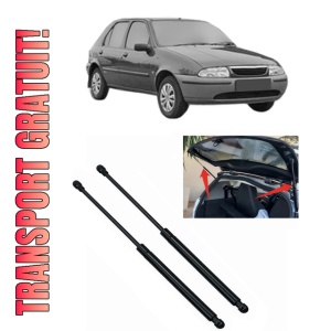 Set 2 amortizoare portbagaj haion MAZDA 121 III (JASM, JBSM) din 1996-2003, 2 bucati, KROSNO, 4 stickere auto MAZDA