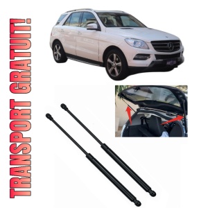 Set 2 amortizoare portbagaj haion MERCEDES-BENZ M-CLASS (W166) din 2011-2015, 2 bucati, MAGNUM TECHNOLOGY, 4 stickere auto MERCEDES-BENZ