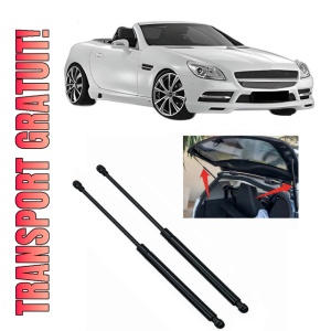 Set 2 amortizoare portbagaj haion MERCEDES-BENZ SLK (R172) din 2011-2012, 2 bucati, KROSNO, 4 stickere auto MERCEDES-BENZ