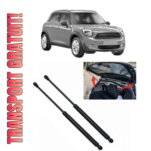 Set 2 amortizoare portbagaj haion MINI COUNTRYMAN (R60) din 2010-2016, 2 bucati, KROSNO, 4 stickere auto MINI