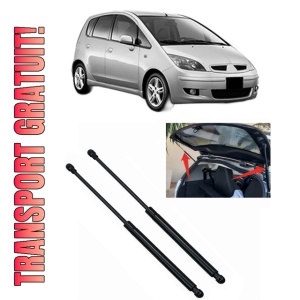 Set 2 amortizoare portbagaj haion MITSUBISHI COLT VI (Z3_A, Z2_A) din 2004-2012, 2 bucati, KROSNO, 4 stickere auto MITSUBISHI